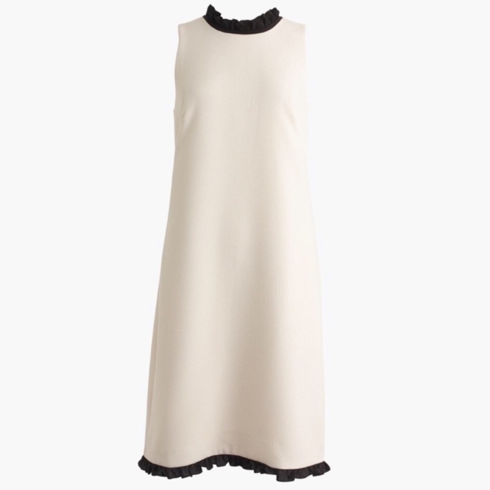J. Crew Ruffle Trim Shift Dress- Final Price!
